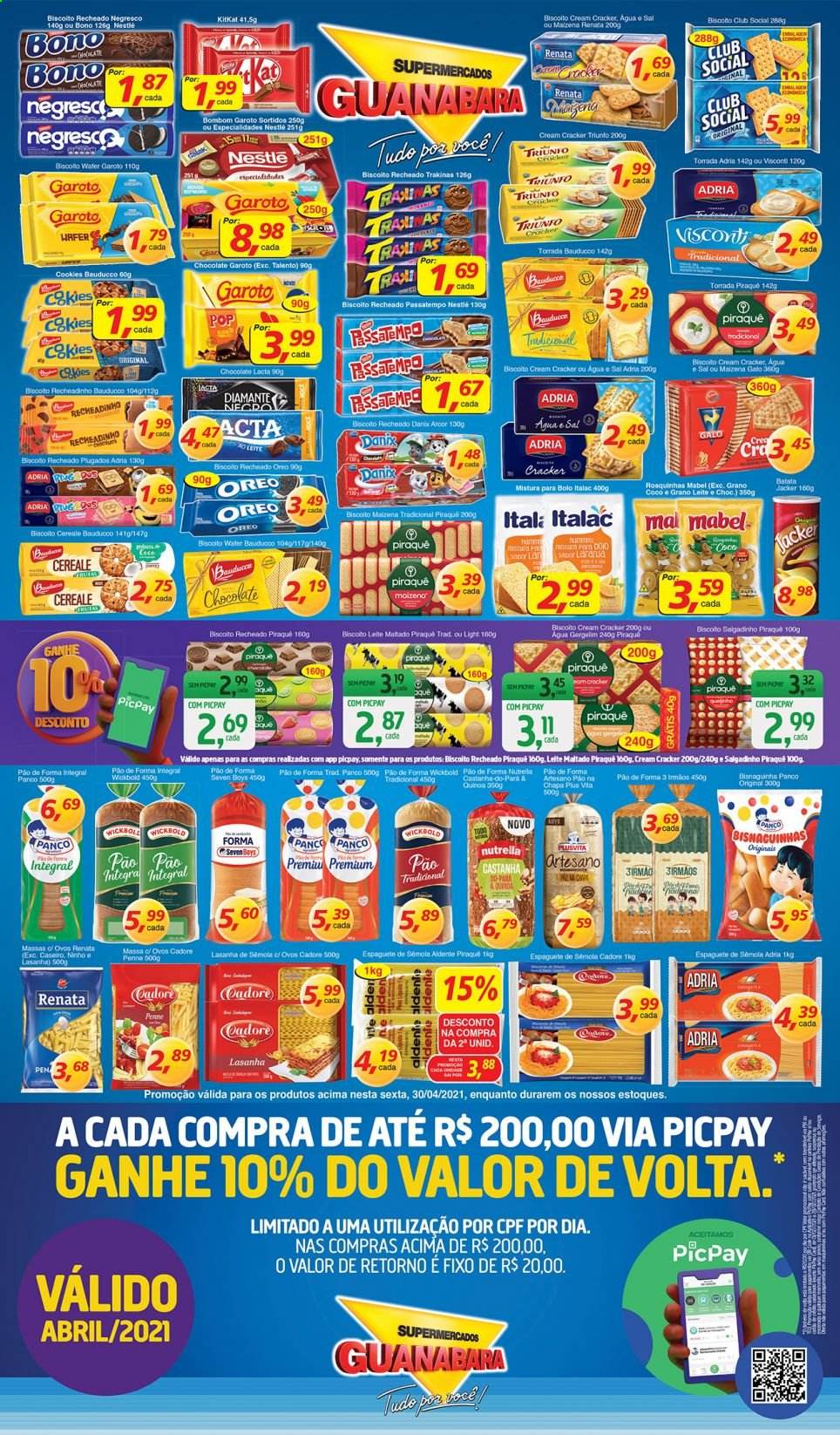 Folheto Supermercados Guanabara - 30/04/2021 - 30/04/2021. Página 4