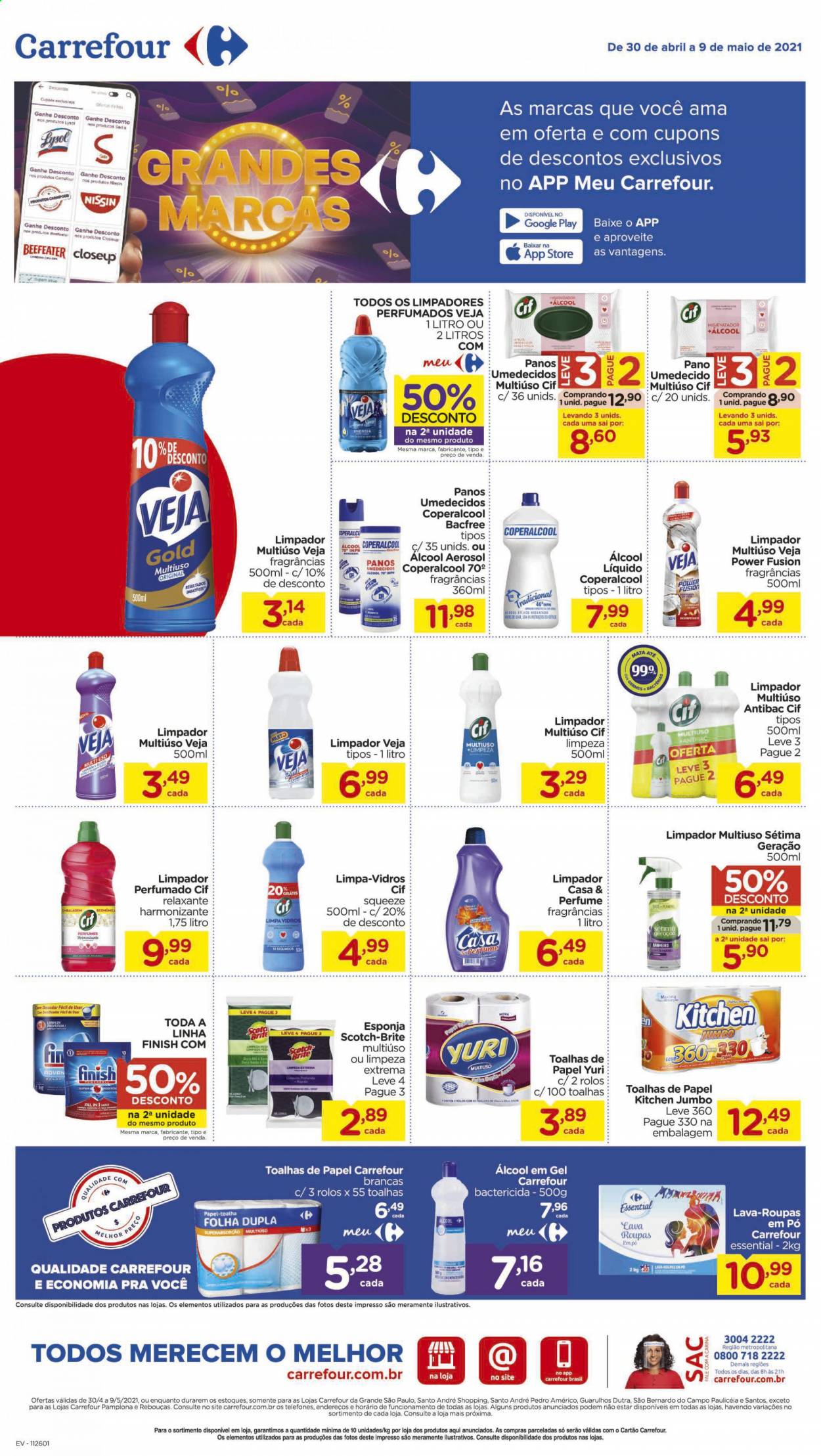Folheto Carrefour Hiper - 30/04/2021 - 09/05/2021. Página 16