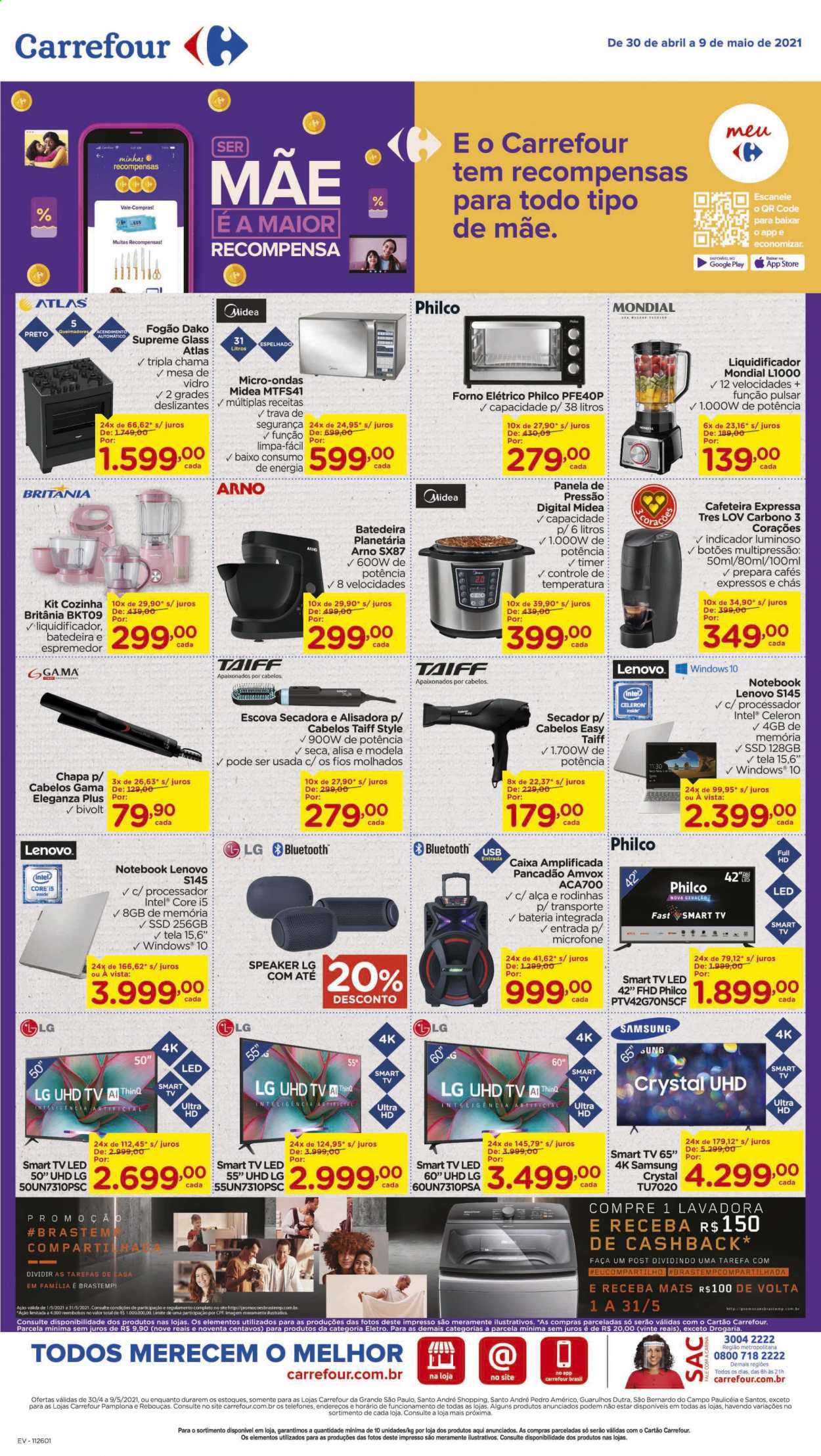 Folheto Carrefour Hiper - 30/04/2021 - 09/05/2021. Página 19