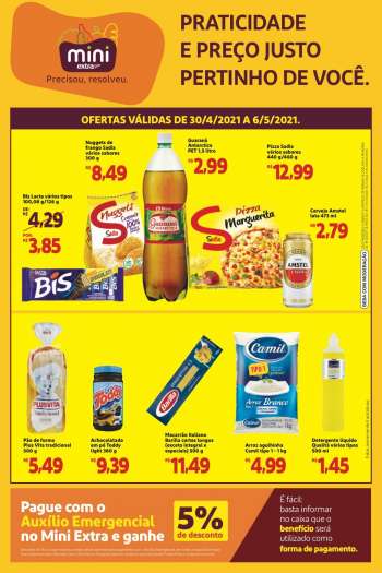 Folheto Mini Extra - 30.04.2021 - 06.05.2021.