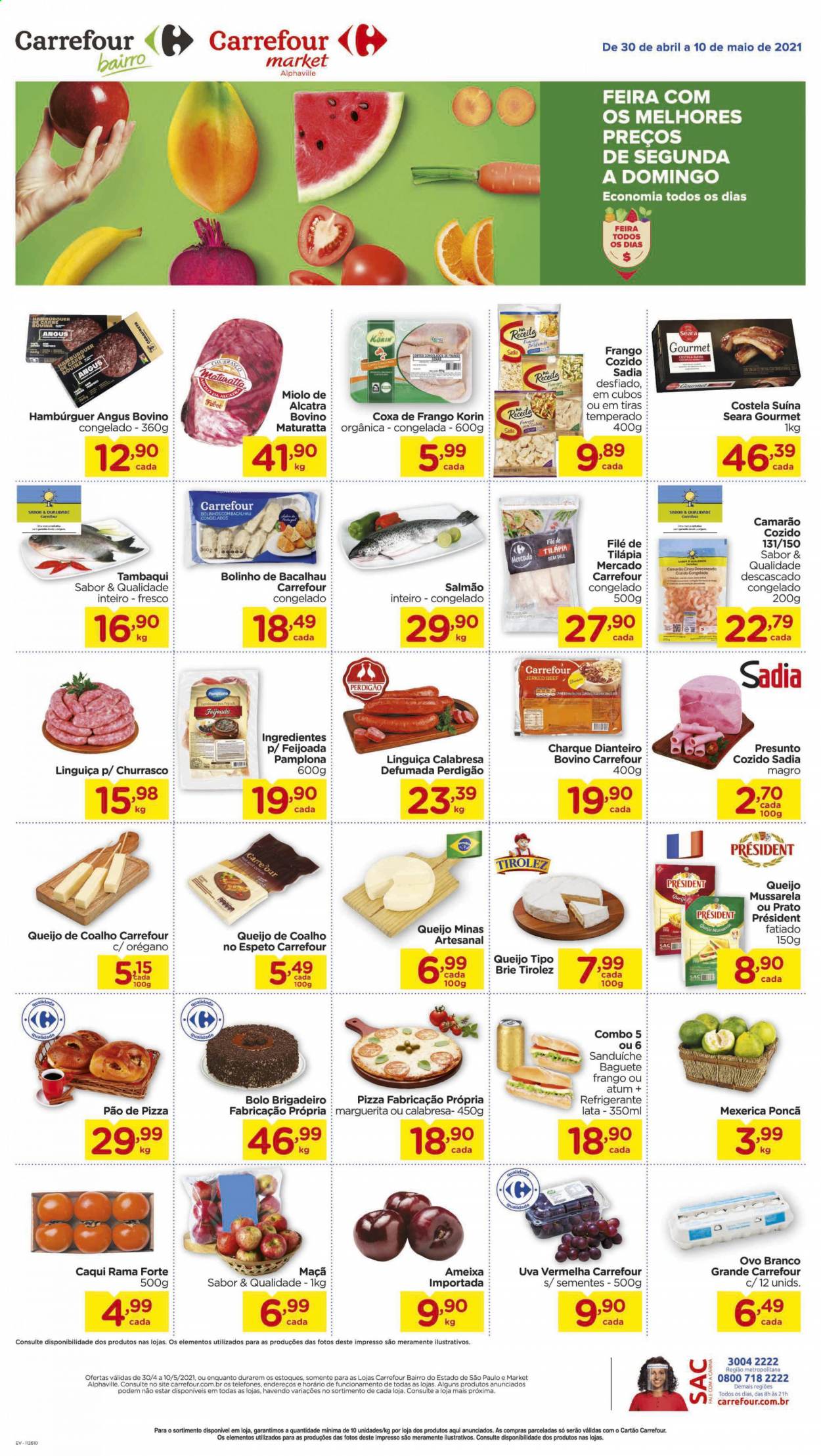 Folheto Carrefour - 30/04/2021 - 10/05/2021. Página 1