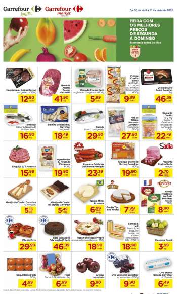 Folheto Carrefour - 30.04.2021 - 10.05.2021.
