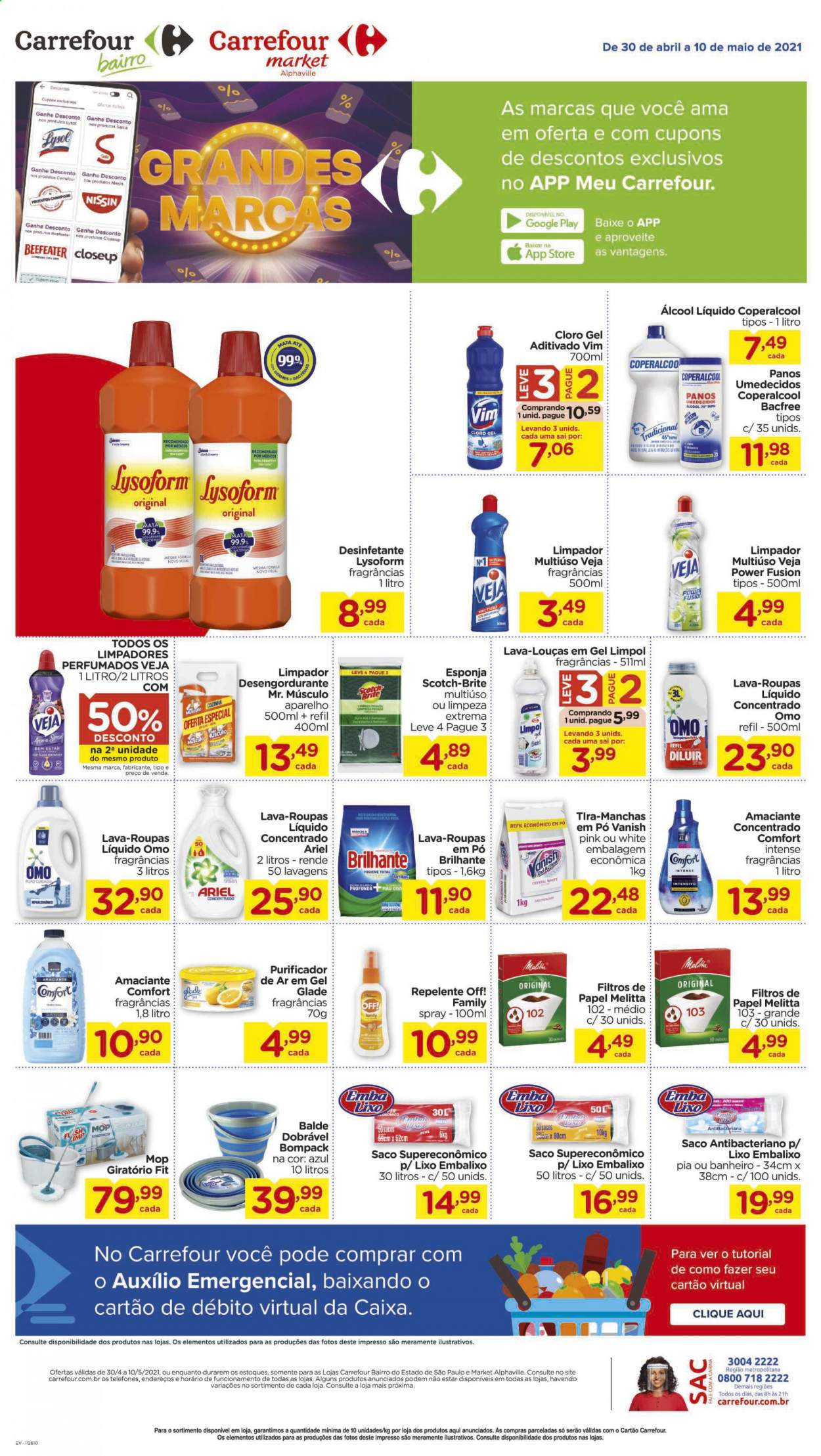 Folheto Carrefour - 30/04/2021 - 10/05/2021. Página 10