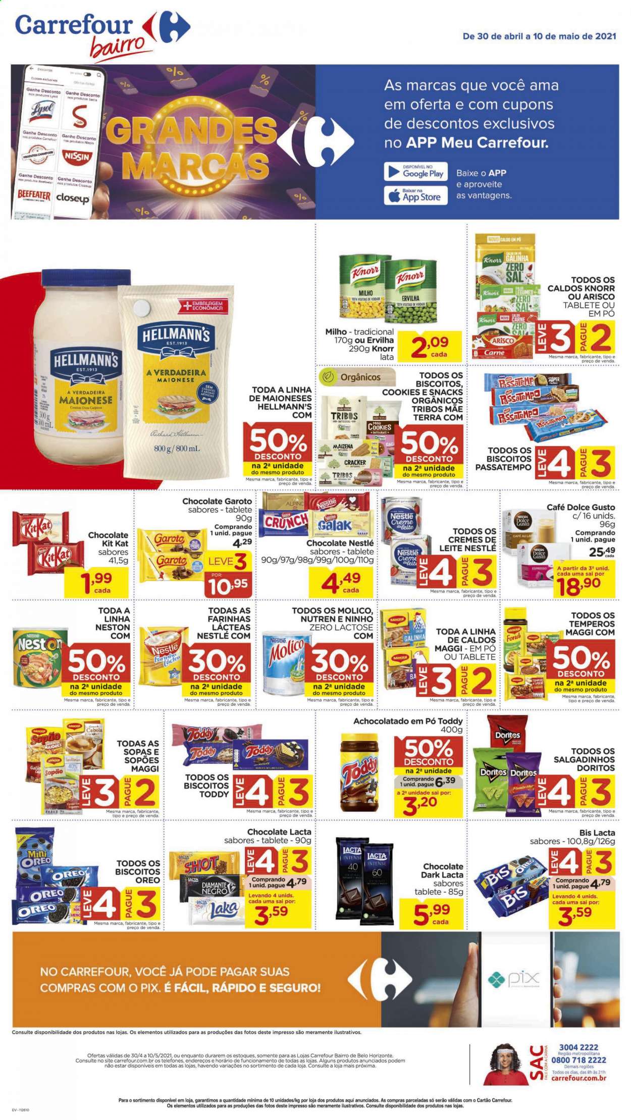 Folheto Carrefour Bairro - 30/04/2021 - 10/05/2021. Página 2