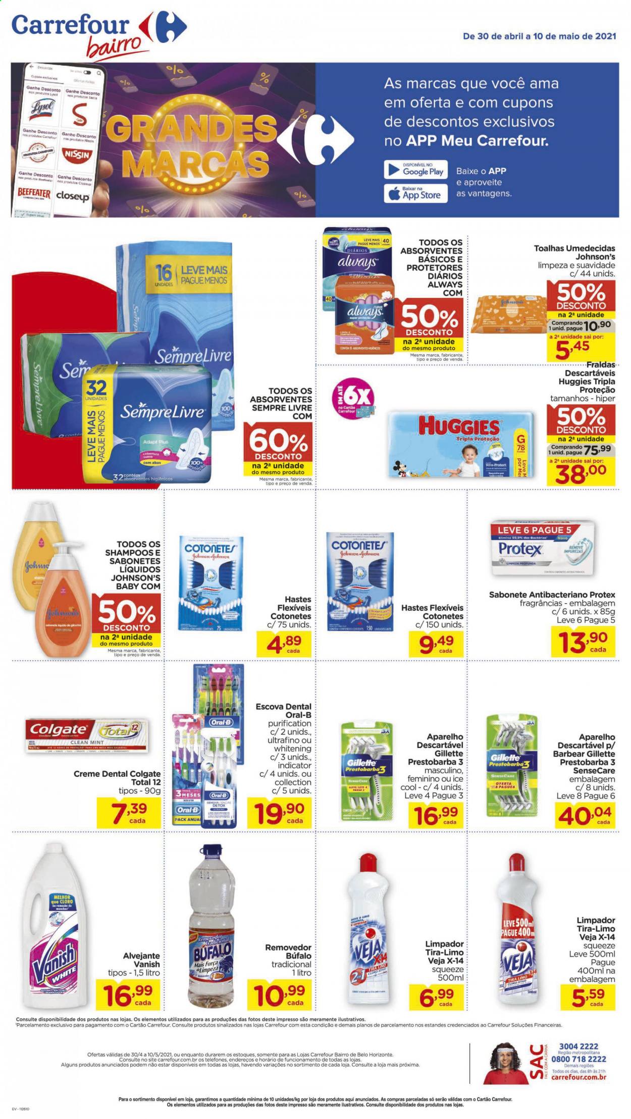 Folheto Carrefour Bairro - 30/04/2021 - 10/05/2021. Página 9