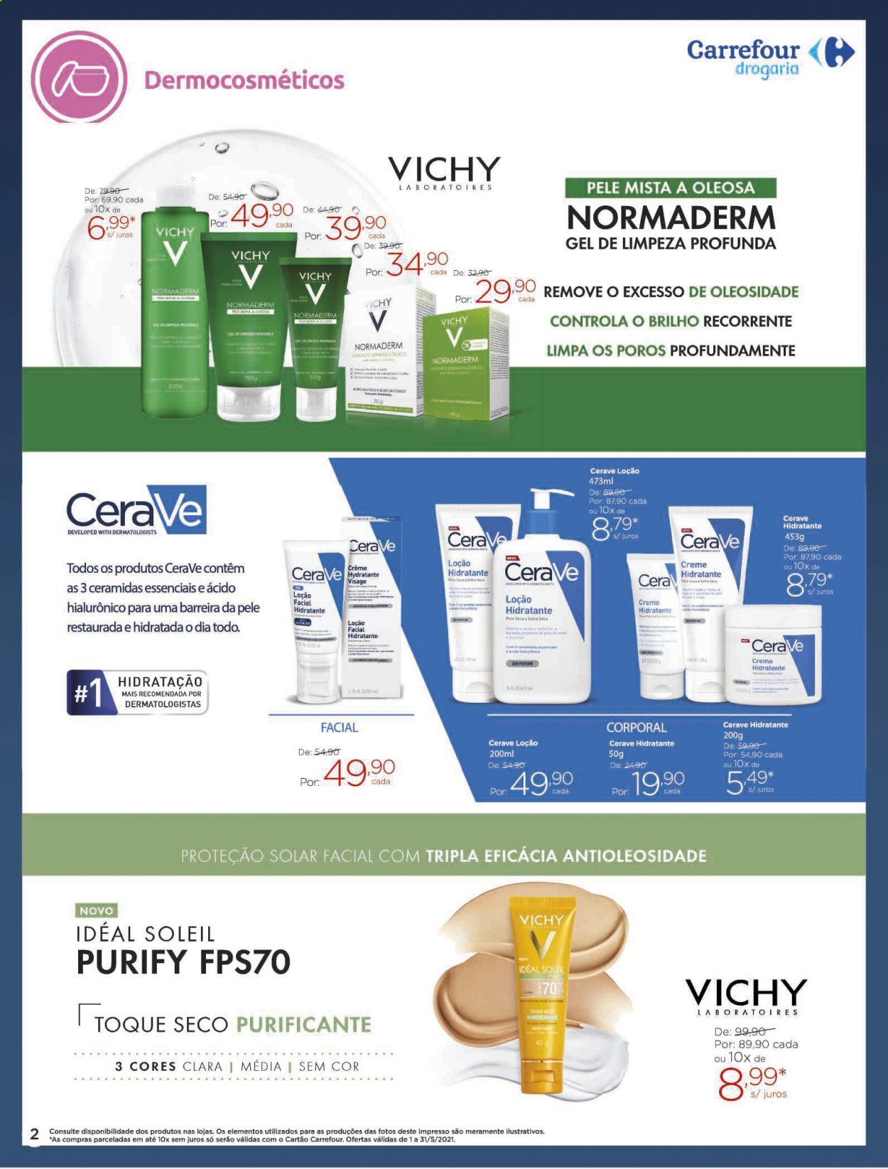 Folheto Carrefour Drogaria - 01/05/2021 - 31/05/2021. Página 2