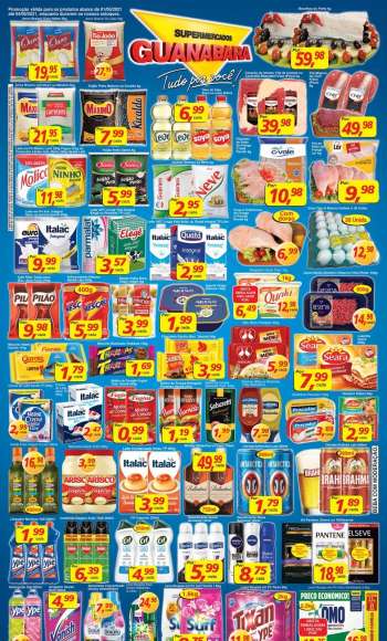Folheto Supermercados Guanabara - 01.05.2021 - 04.05.2021.