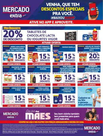 Folheto Mercado Extra - 03.05.2021 - 03.05.2021.