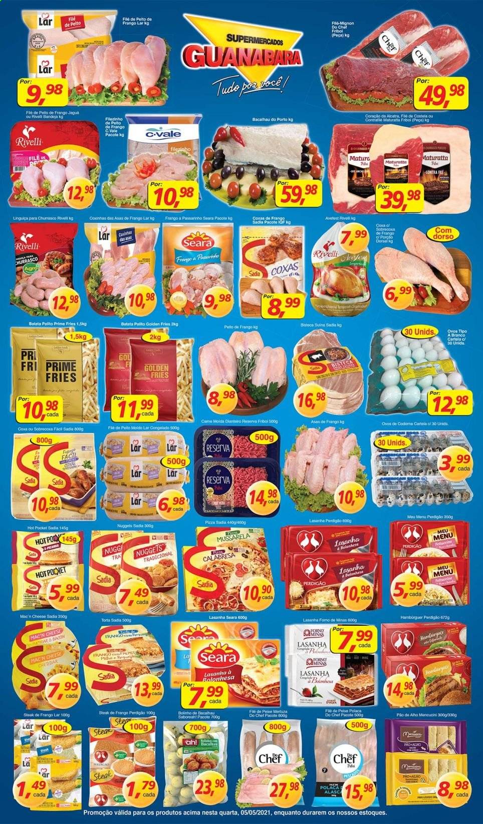 Folheto Supermercados Guanabara - 05/05/2021 - 05/05/2021. Página 5