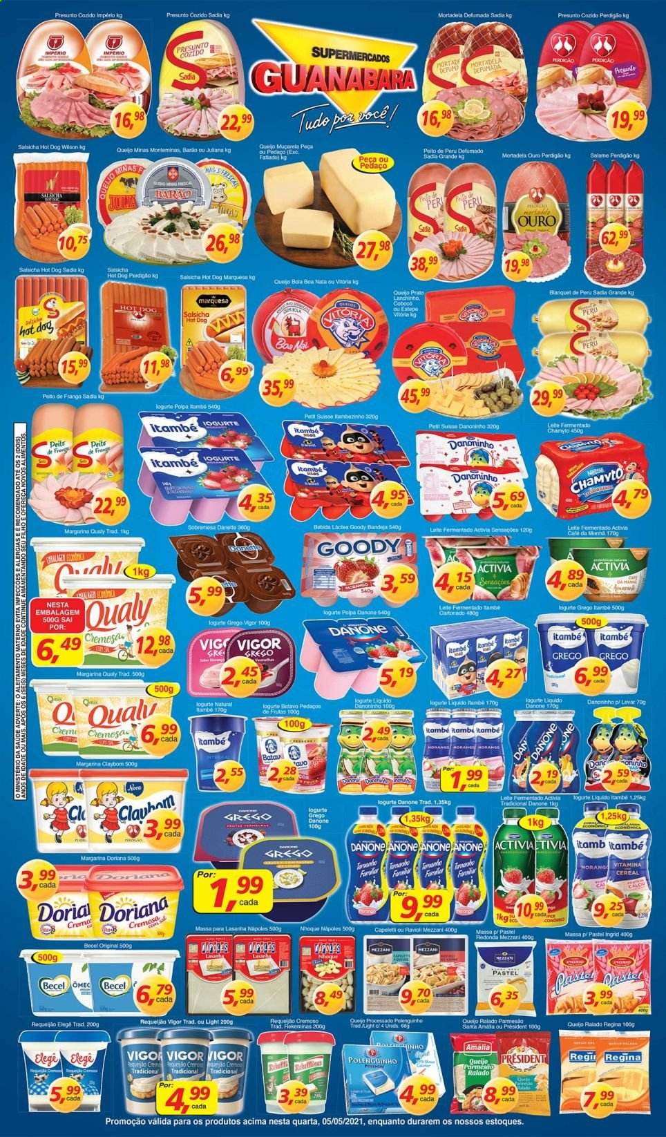 Folheto Supermercados Guanabara - 05/05/2021 - 05/05/2021. Página 8