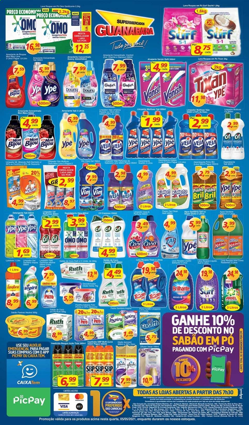 Folheto Supermercados Guanabara - 05/05/2021 - 05/05/2021. Página 11