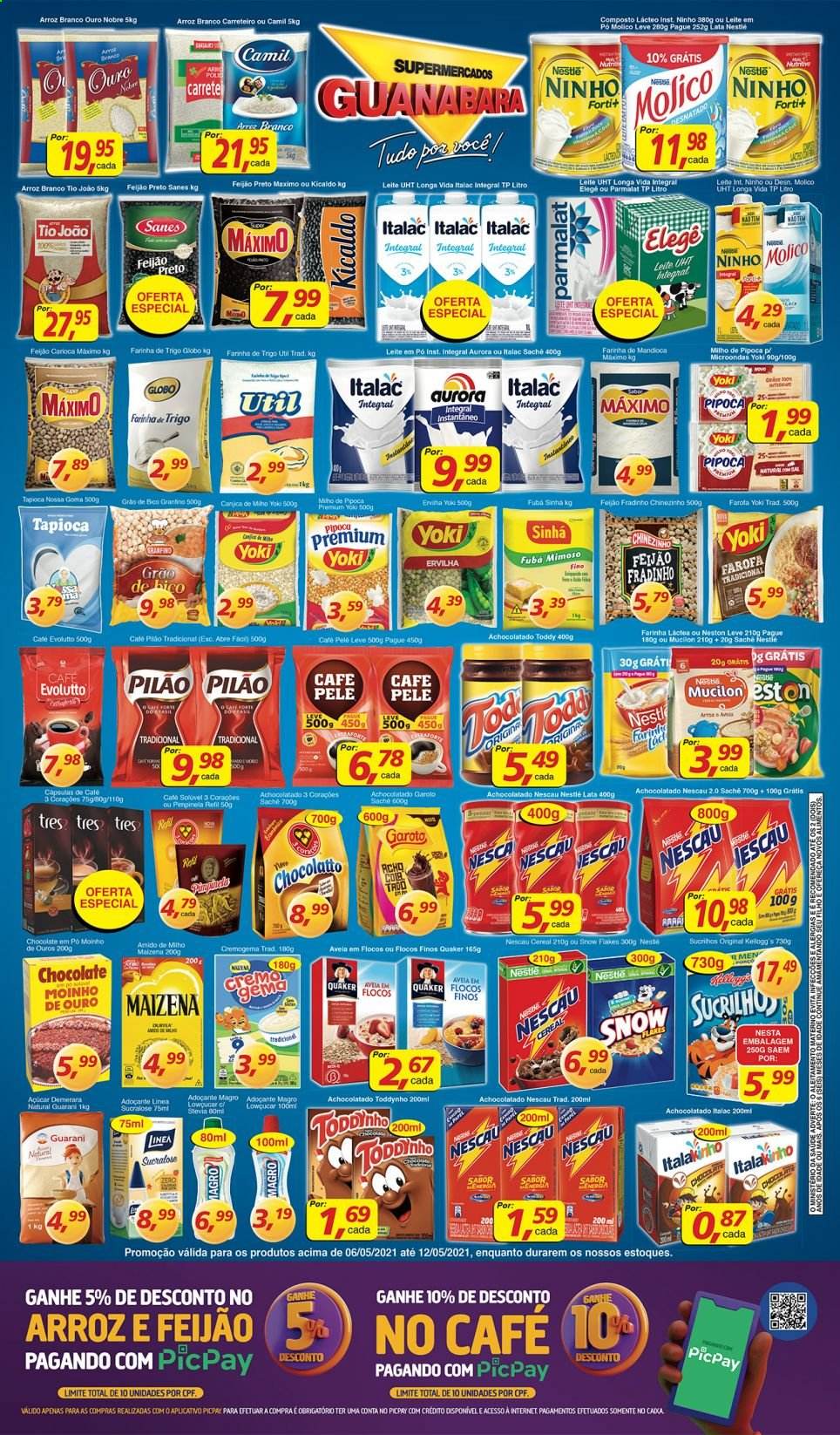 Folheto Supermercados Guanabara - 06/05/2021 - 12/05/2021. Página 2
