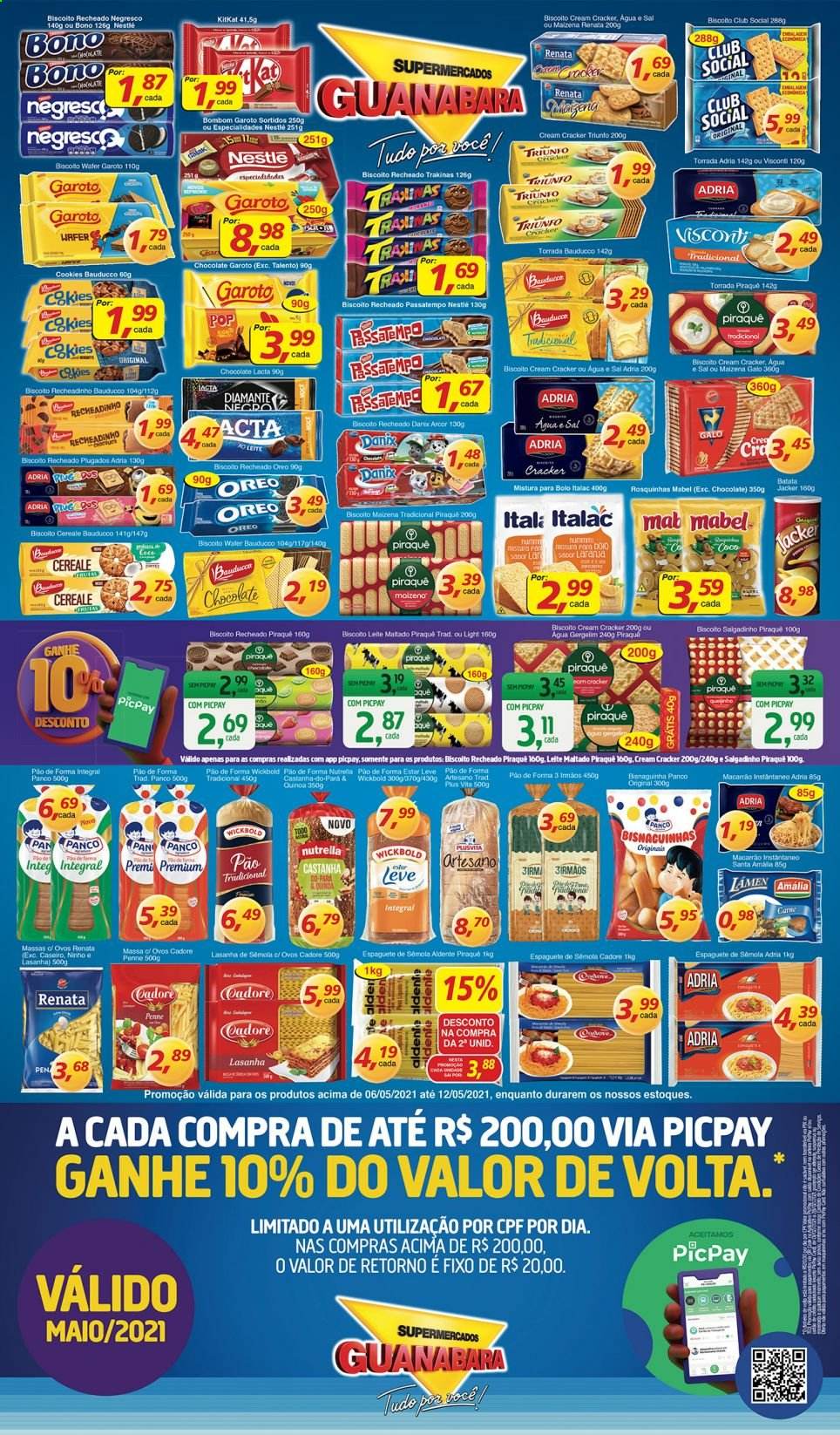 Folheto Supermercados Guanabara - 06/05/2021 - 12/05/2021. Página 4