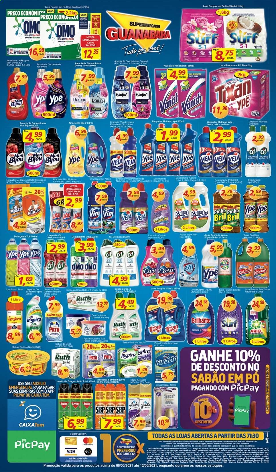 Folheto Supermercados Guanabara - 06/05/2021 - 12/05/2021. Página 11