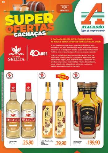 Folheto Atacadão - 07.05.2021 - 14.05.2021.