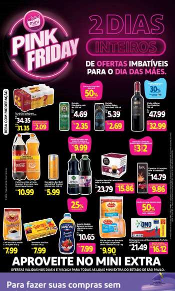 Folheto Mini Extra - 06.05.2021 - 07.05.2021.