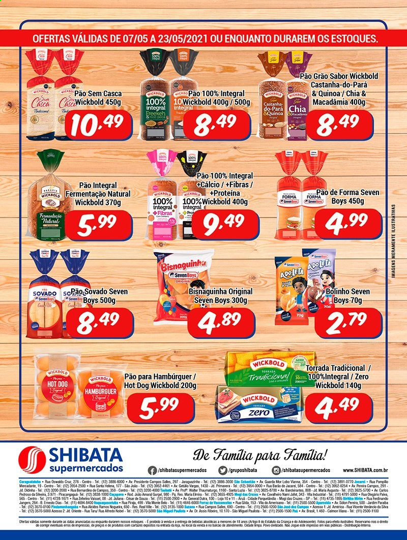 Folheto Shibata Supermercados - 07/05/2021 - 23/05/2021. Página 2