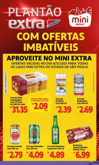 Folheto Mini Extra - 08.05.2021 - 08.05.2021.