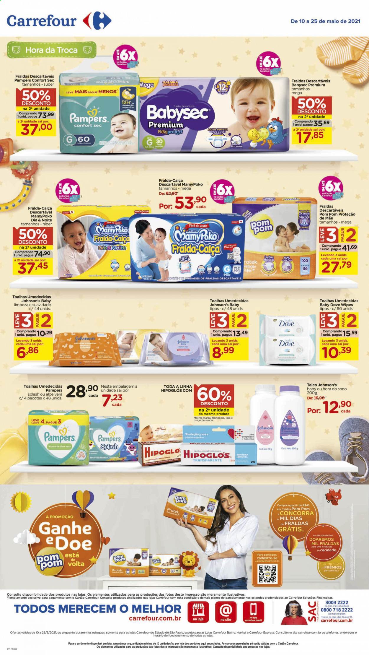 Folheto Carrefour Hiper - 10/05/2021 - 25/05/2021. Página 1