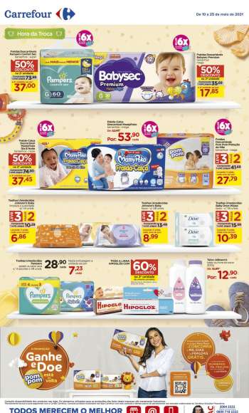 Folheto Carrefour Hiper - 10.05.2021 - 25.05.2021.