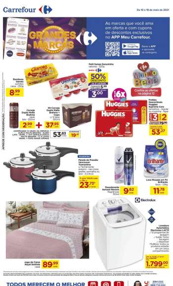 Folheto Carrefour Hiper - 10.05.2021 - 19.05.2021.