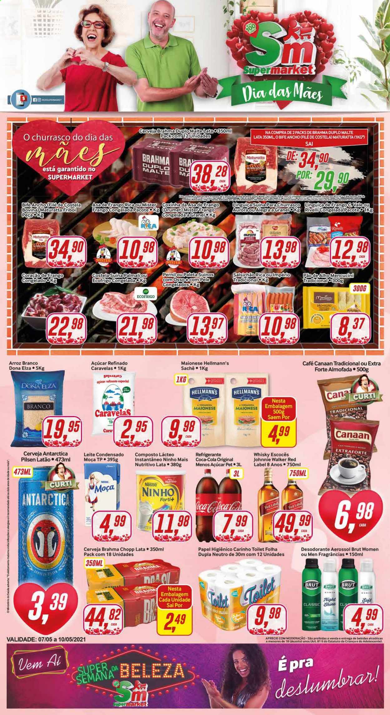Folheto Rede Supermarket - 07/05/2021 - 10/05/2021. Página 1