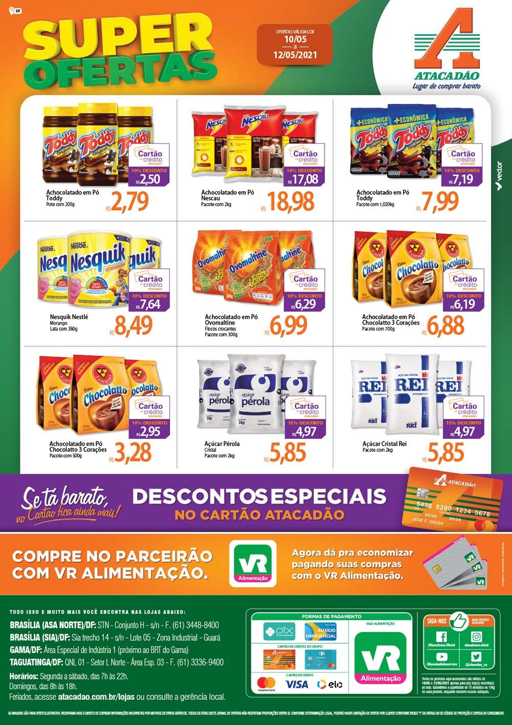 Folheto Atacadão - 10/05/2021 - 12/05/2021. Página 1