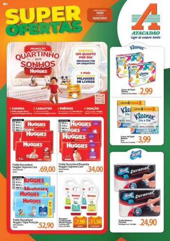 Folheto Atacadão - 10.05.2021 - 16.05.2021.