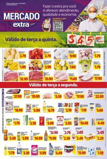 Folheto Mercado Extra - 11.05.2021 - 17.05.2021.