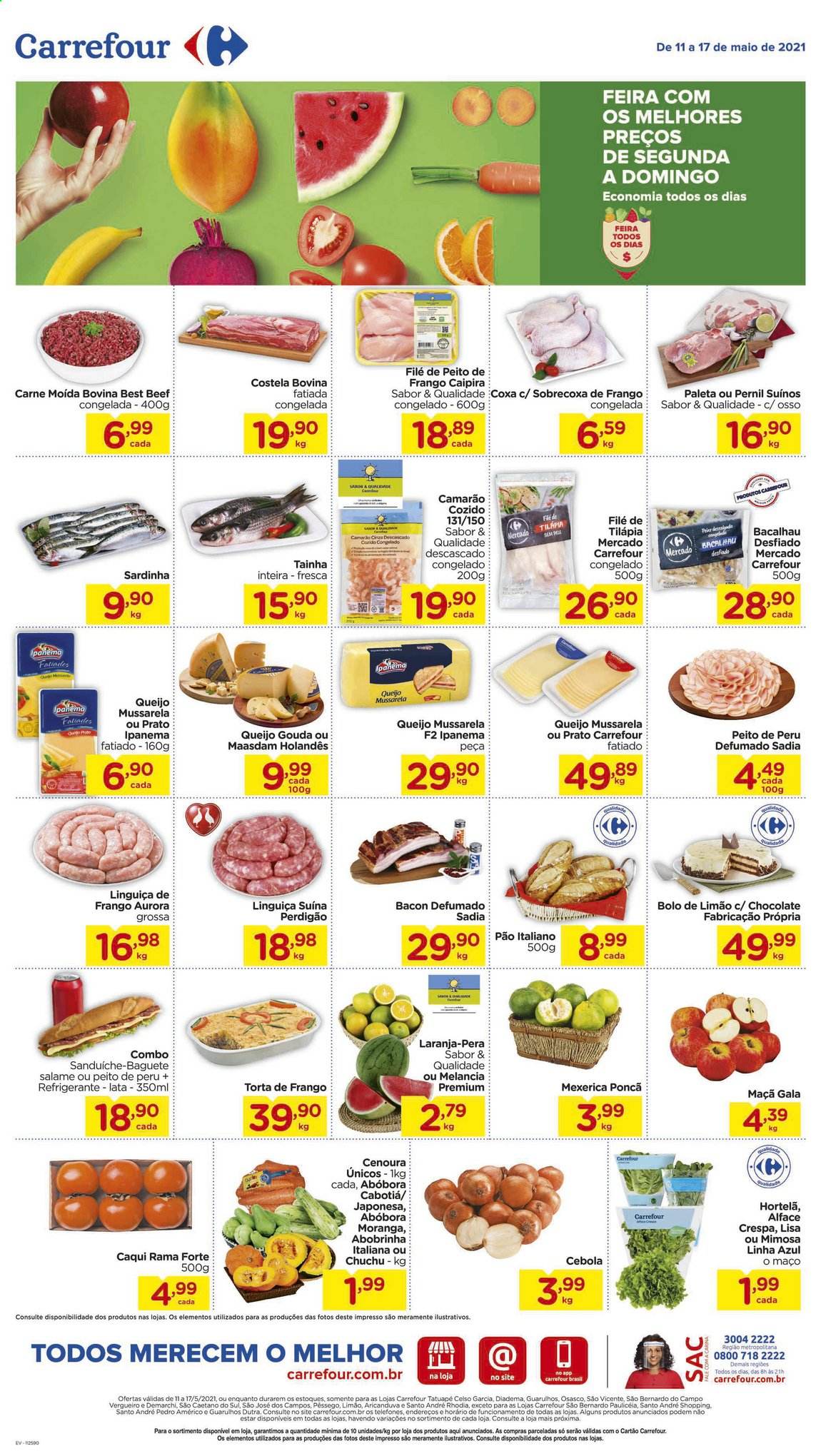 Folheto Carrefour Hiper - 11/05/2021 - 17/05/2021. Página 1