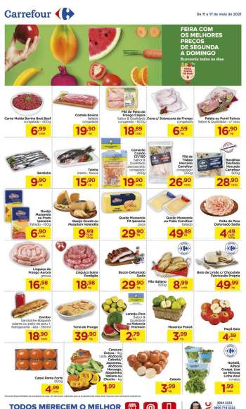 Folheto Carrefour Hiper - 11.05.2021 - 17.05.2021.