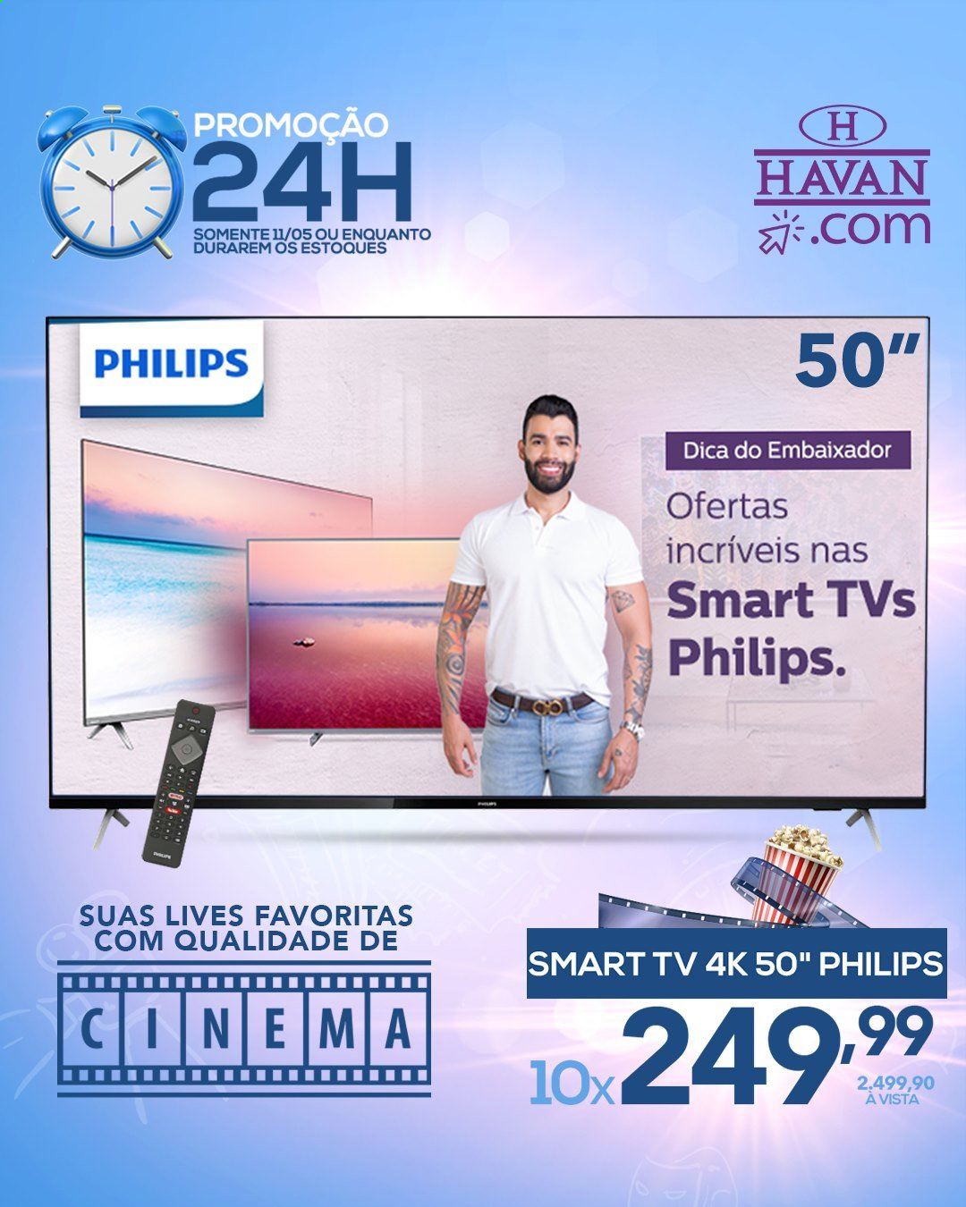 thumbnail - Folheto Havan - 11/05/2021 - 11/05/2021 - Produtos em promoção - Smart TV. Página 1.