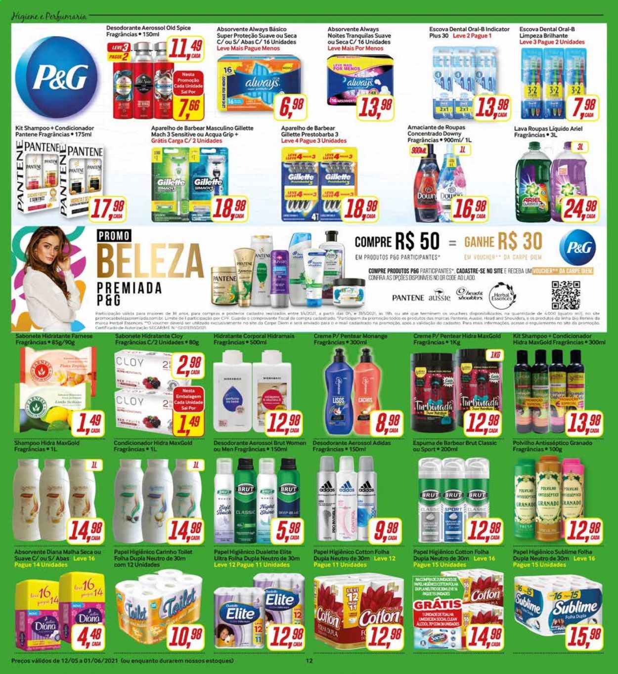 Folheto Rede Supermarket - 12/05/2021 - 01/06/2021. Página 12