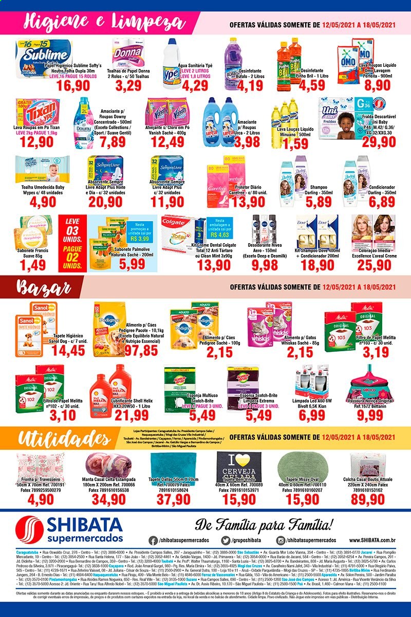 Folheto Shibata Supermercados - 12/05/2021 - 18/05/2021. Página 4