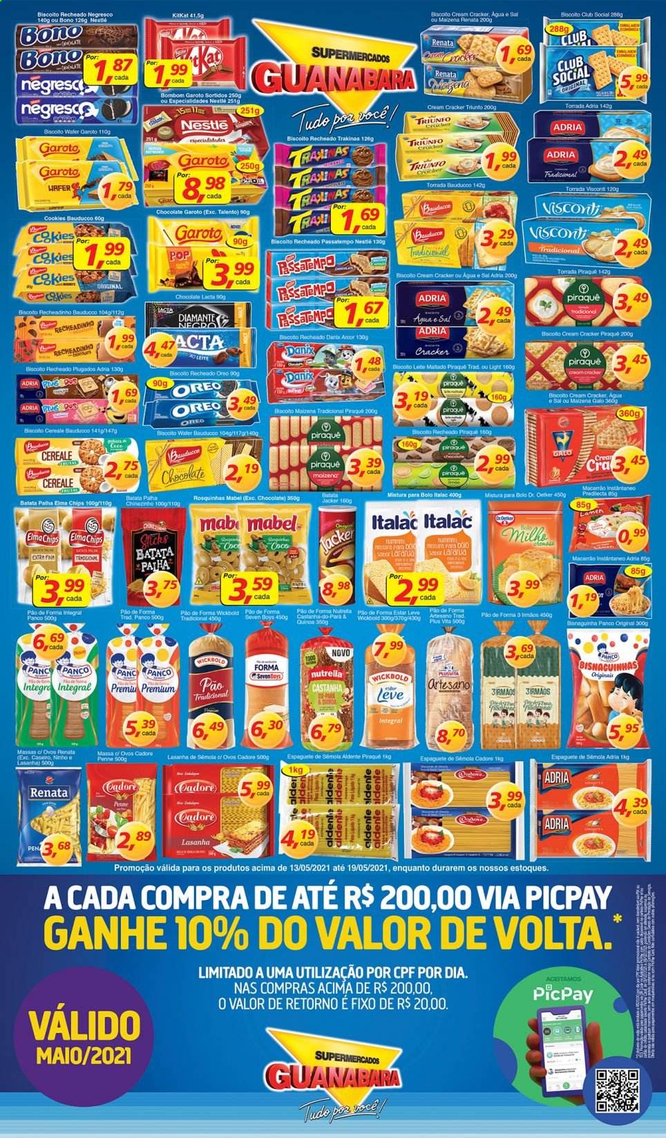 Folheto Supermercados Guanabara - 13/05/2021 - 19/05/2021. Página 4