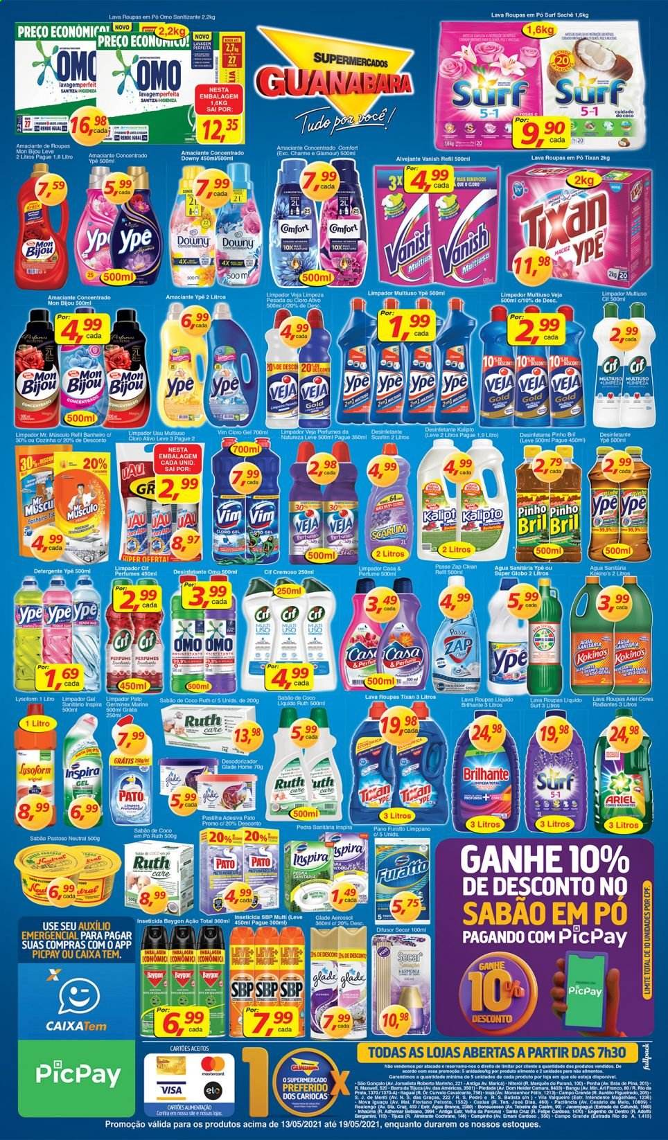 Folheto Supermercados Guanabara - 13/05/2021 - 19/05/2021. Página 11