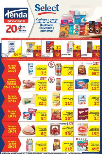 Folheto Tenda Atacado - 14.05.2021 - 20.05.2021.