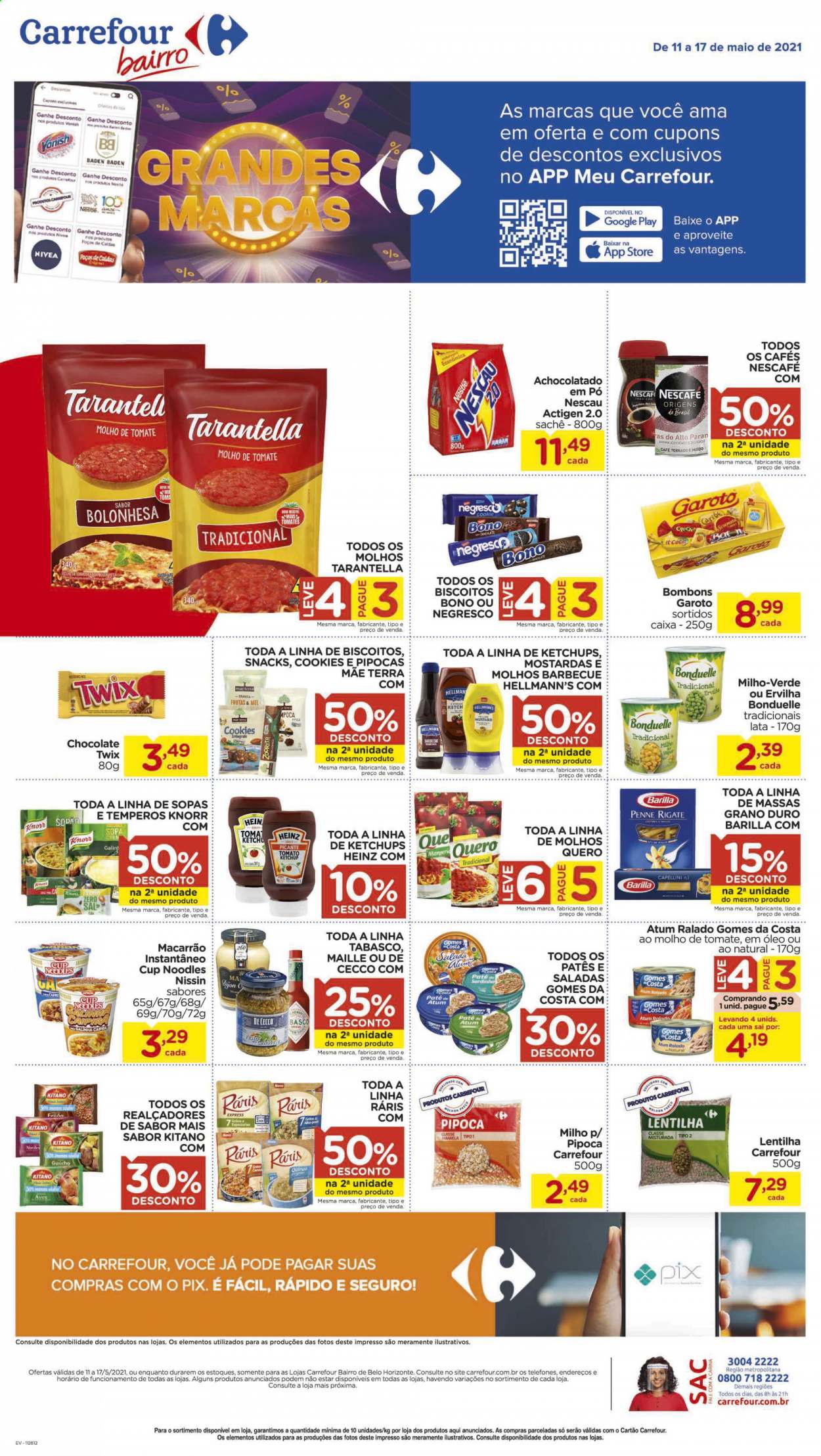 Folheto Carrefour Bairro - 11/05/2021 - 17/05/2021. Página 2
