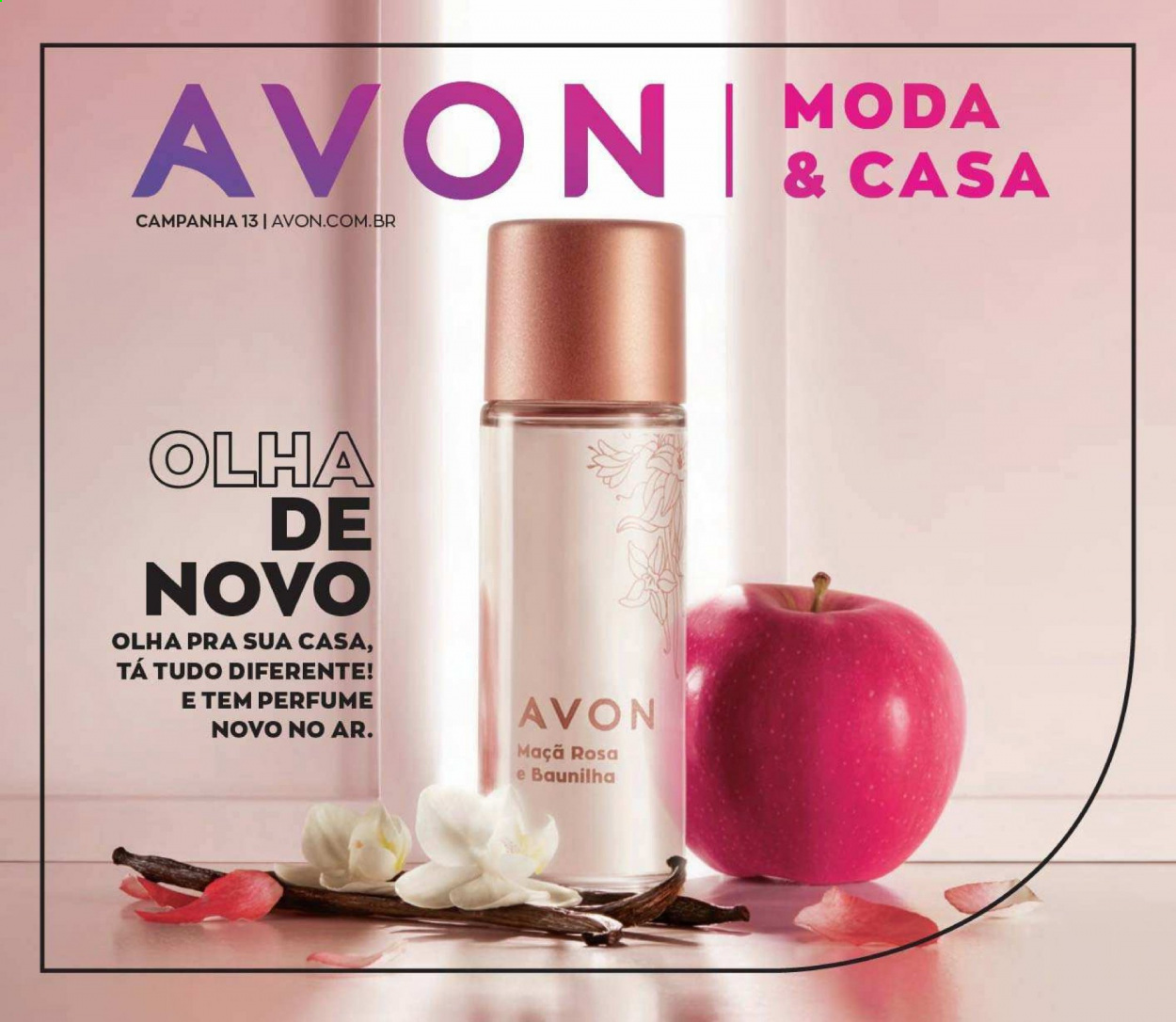 thumbnail - Folheto Avon - Produtos em promoção - Avon, perfume. Página 1.