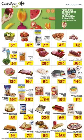 Folheto Carrefour Bairro - 18.05.2021 - 24.05.2021.