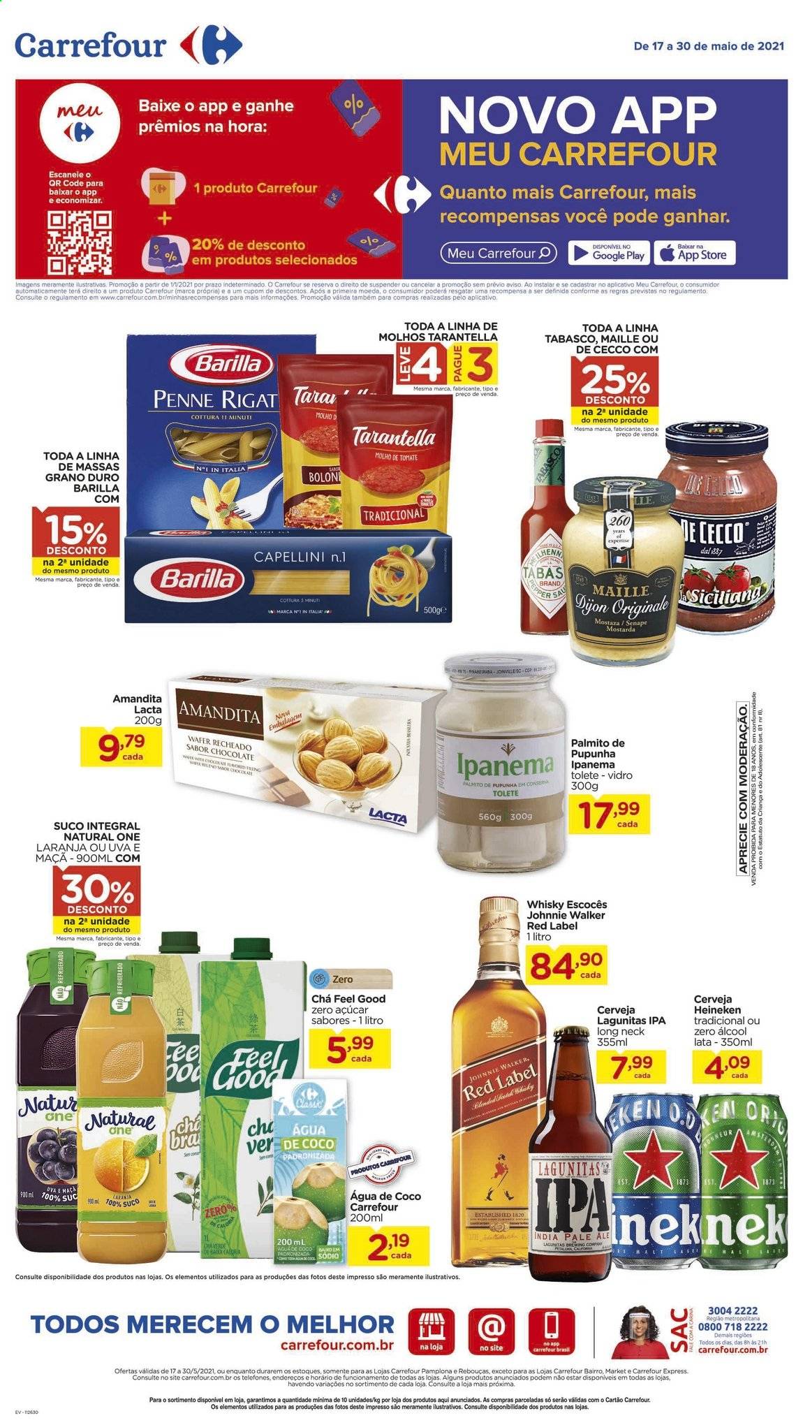 Folheto Carrefour Hiper - 17/05/2021 - 30/05/2021. Página 1