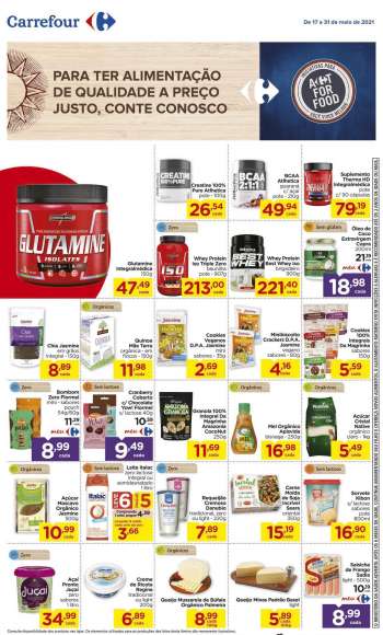 Folheto Carrefour Hiper - 17.05.2021 - 31.05.2021.
