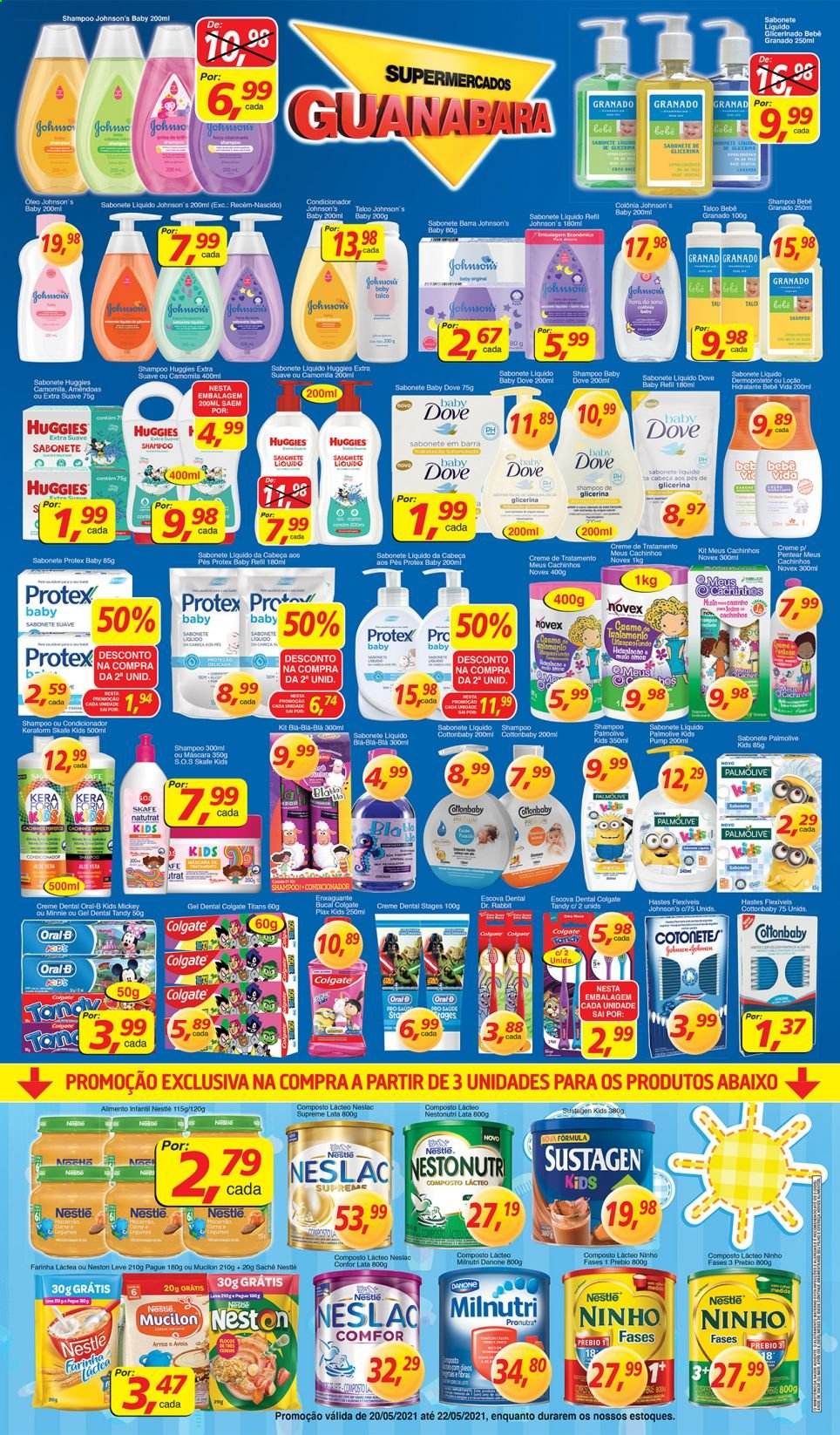 Folheto Supermercados Guanabara - 20/05/2021 - 22/05/2021. Página 3