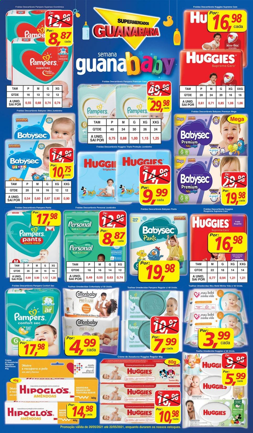 Folheto Supermercados Guanabara - 20/05/2021 - 22/05/2021. Página 4