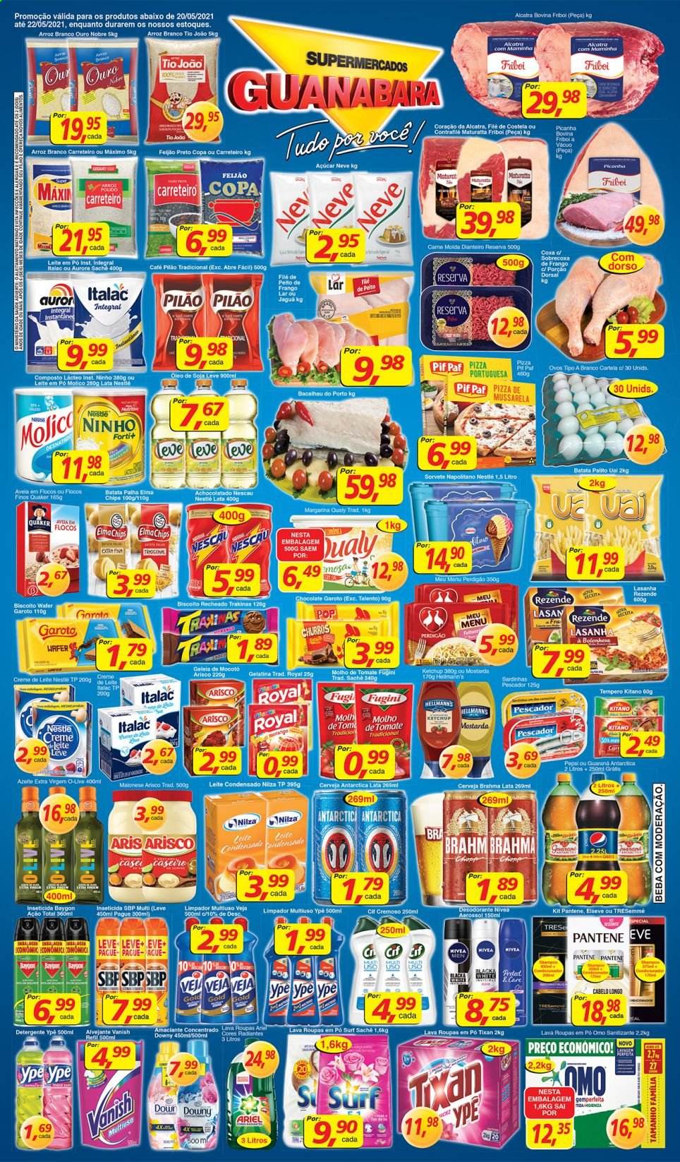 Folheto Supermercados Guanabara - 20/05/2021 - 22/05/2021. Página 5