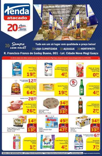 Folheto Tenda Atacado - 21.05.2021 - 23.05.2021.