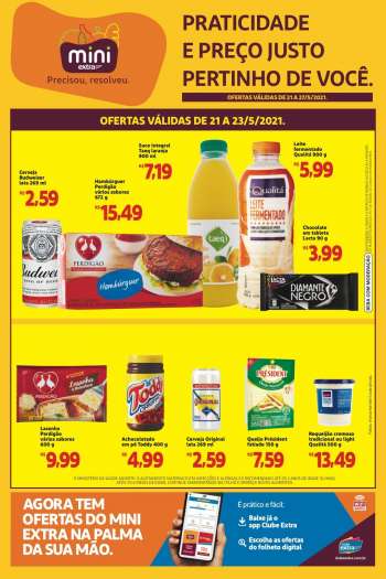 Folheto Mini Extra - 21.05.2021 - 27.05.2021.
