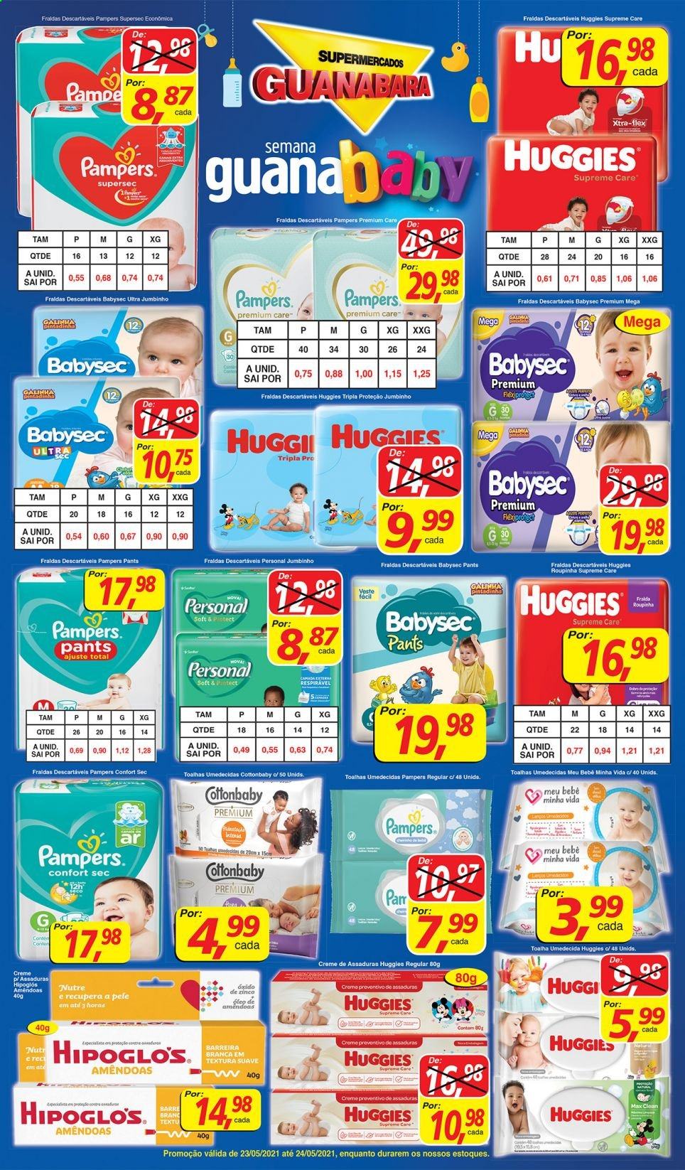 Folheto Supermercados Guanabara - 23/05/2021 - 24/05/2021. Página 4