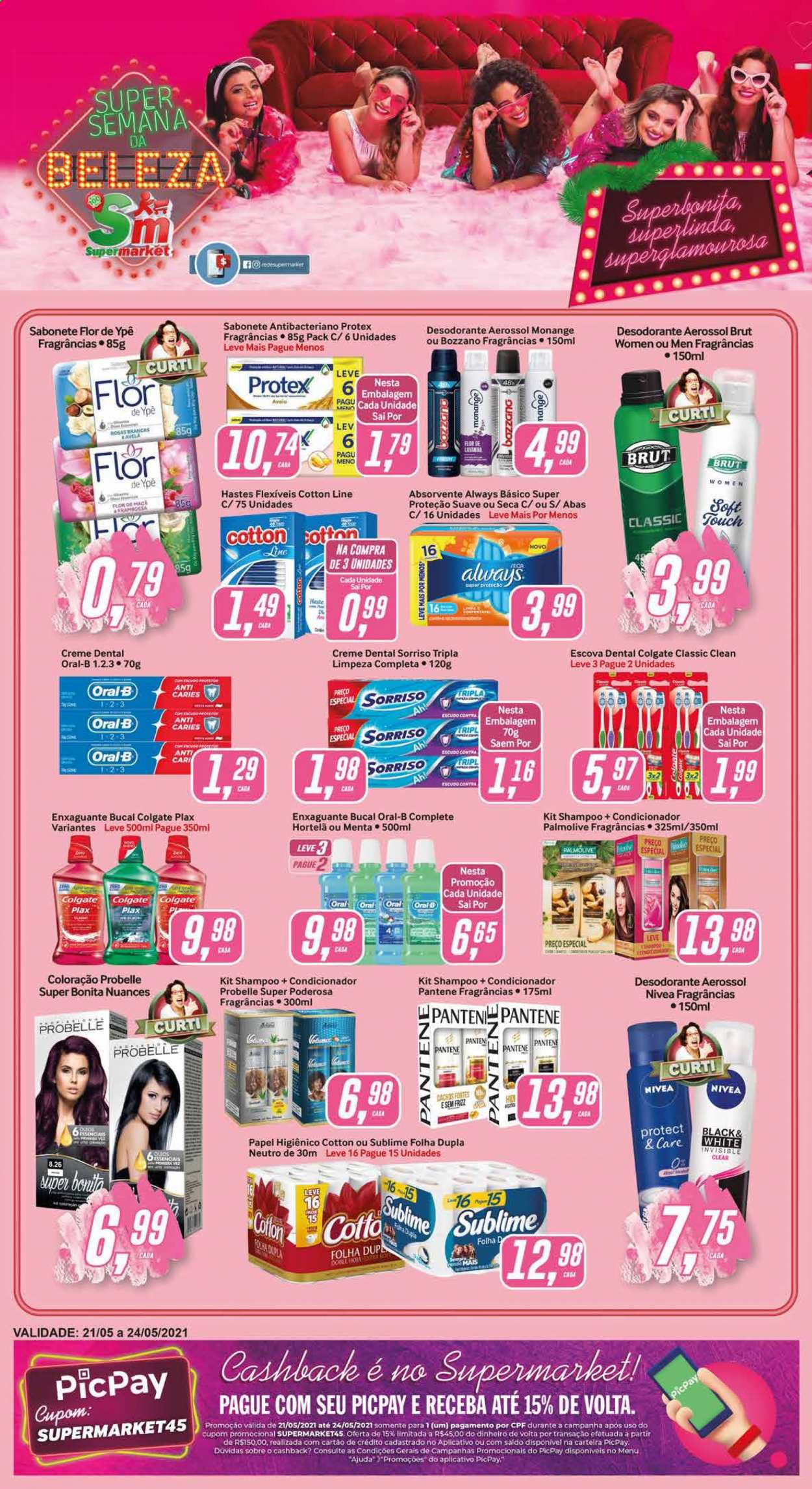 Folheto Rede Supermarket - 21/05/2021 - 24/05/2021. Página 1