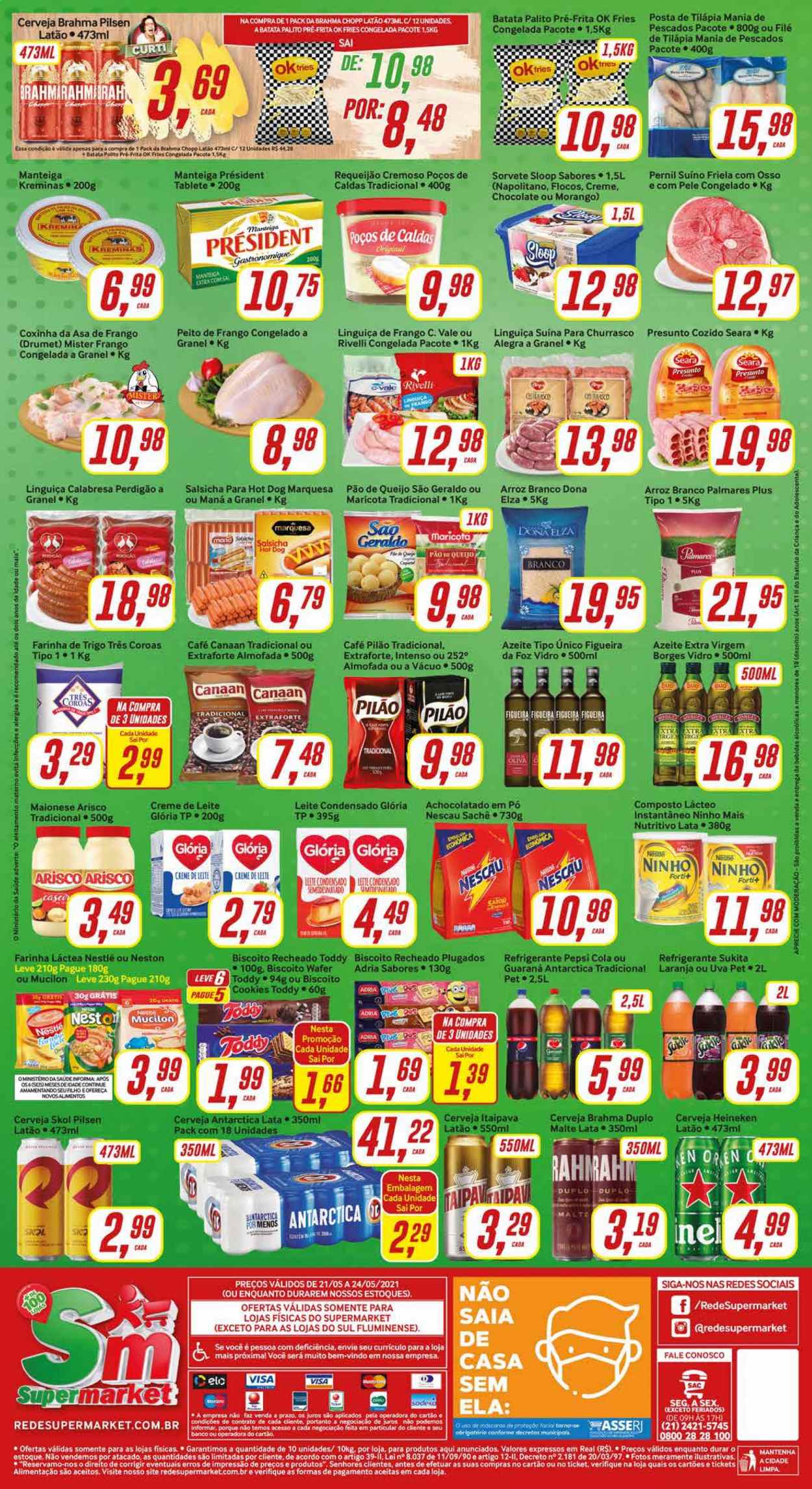 Folheto Rede Supermarket - 21/05/2021 - 24/05/2021. Página 4